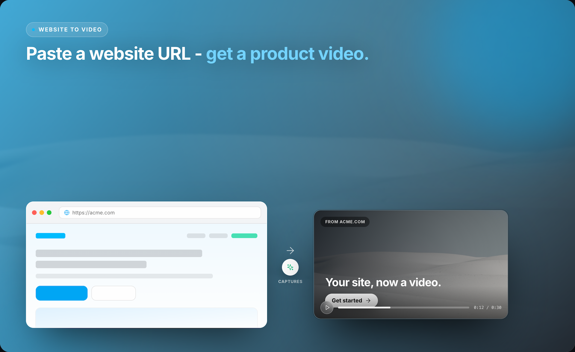 Poko Motion screenshot: Poko (poko.video) is an AI video generator that turns existing source material - a repo, landing...