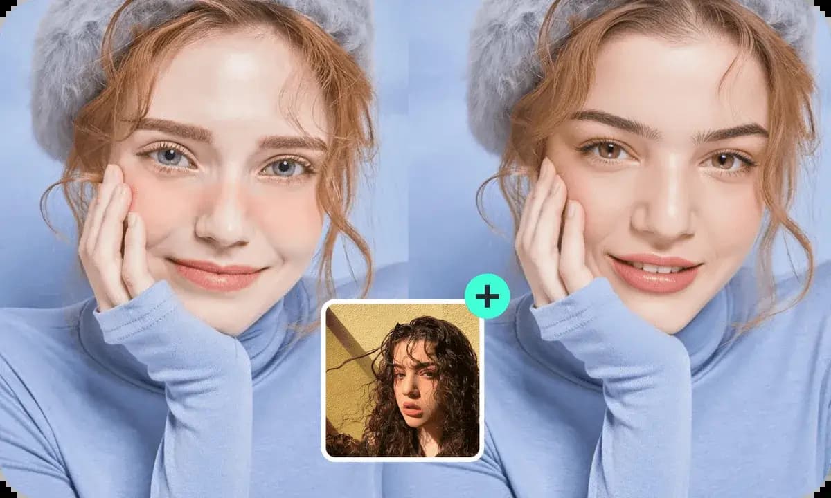 Face Swap AI screenshot: Free online AI face swap tool for photos, videos, and GIFs with fast and realistic results.